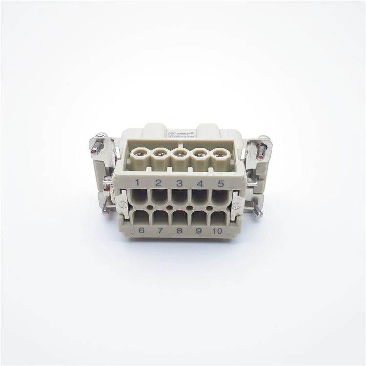 Conector de alta resistencia de 10 pines
