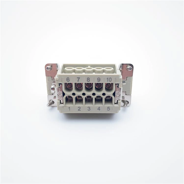 Conector de alimentación industrial de alta resistencia