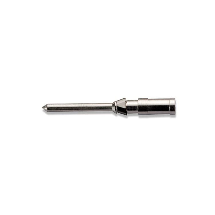 Terminal de crimpeado Ag 26 AWG CDSM para insertos HA HE HEE HM HK plateado