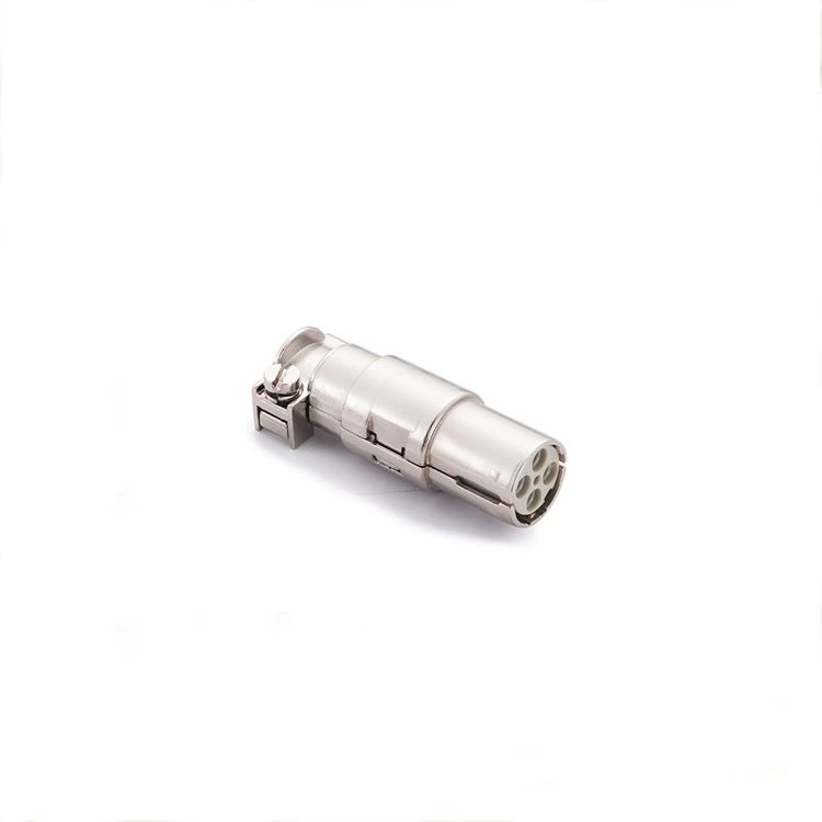 Conector circular del módulo coaxial de blindaje
