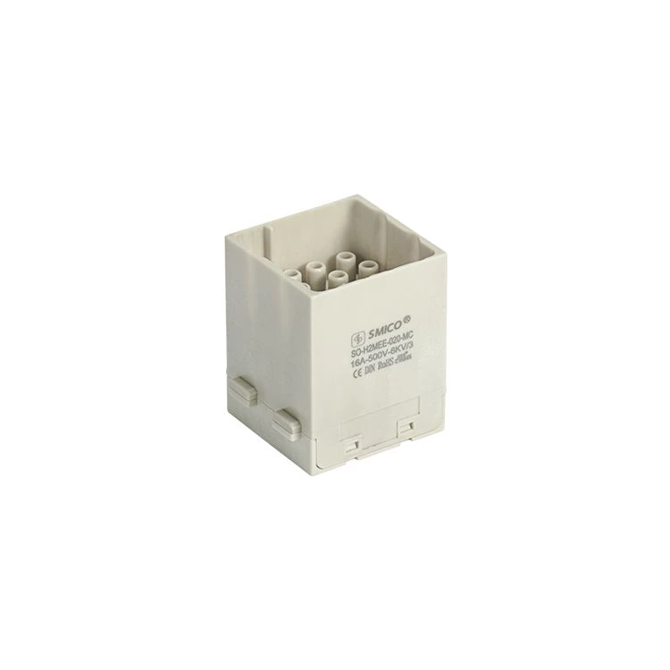 Conector eléctrico de alta resistencia HM-H2MEE de 20 pines y alta densidad de contacto