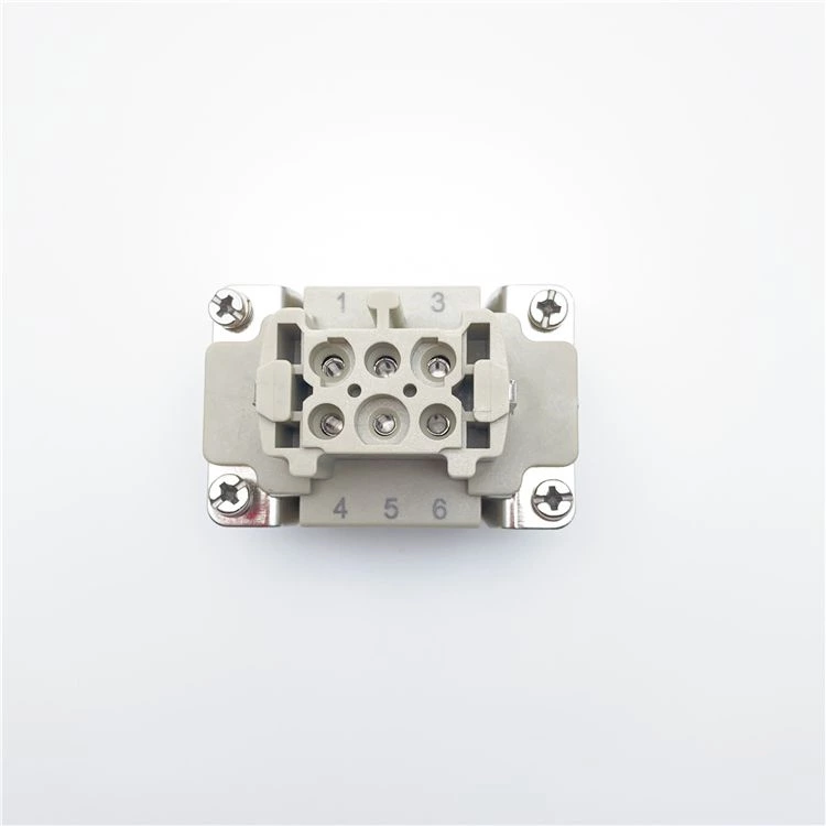 Conector de alta resistencia de 6 pines