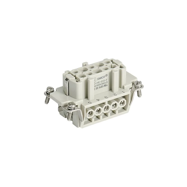 Conector de servicio pesado HE-010-F