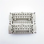 Conector de alimentación rectangular hembra de 32 pines para trabajo pesado