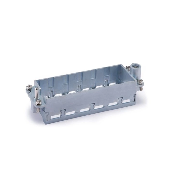 Conector modular con marco articulado para conectores de alta resistencia 24B