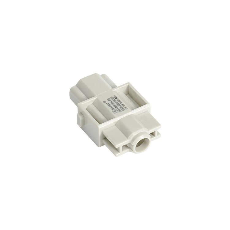 Conector eléctrico modular de 1 pin y 100 A con contactos plateados