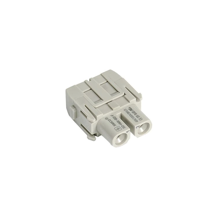Conector eléctrico modular de alta resistencia de 40 A con tornillo axial HMK-002