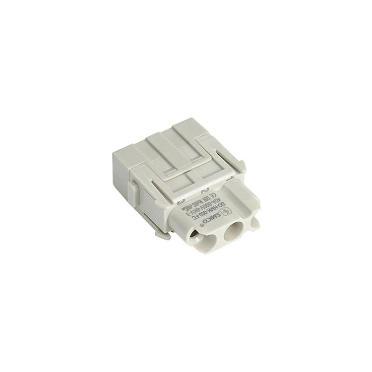 Conector eléctrico axial de alta resistencia de 40 amperios