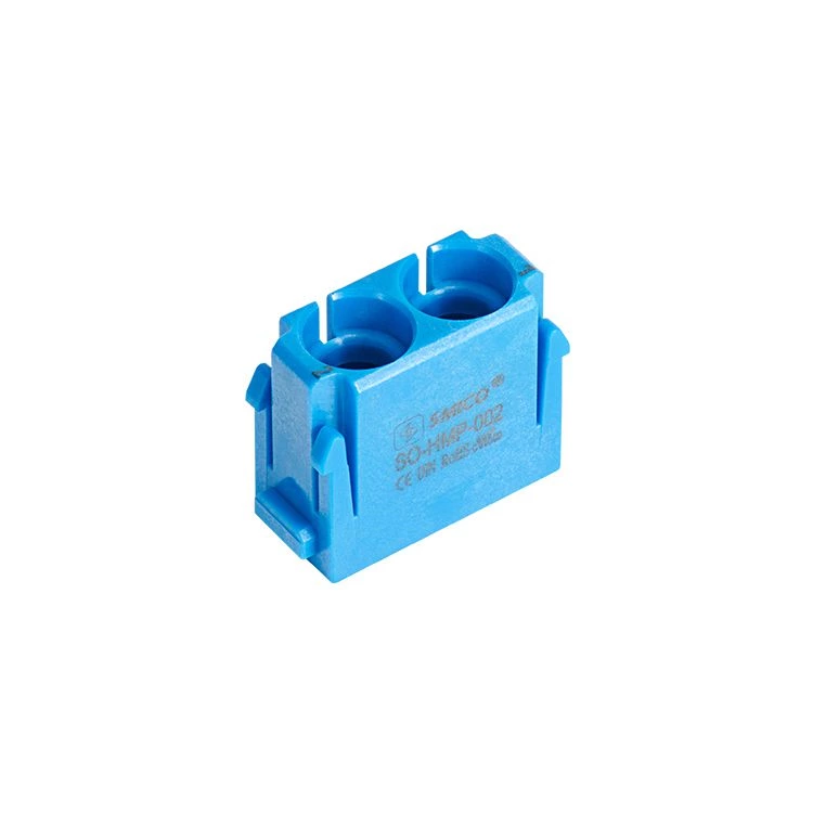 Conector eléctrico neumático de alta resistencia de material de policarbonato
