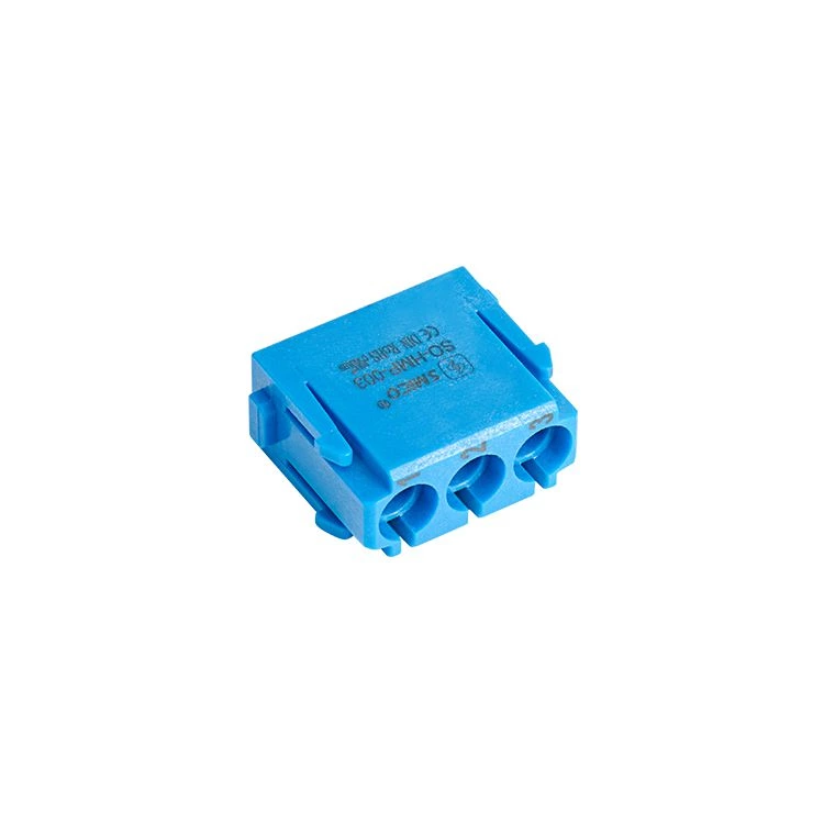 Conector eléctrico neumático de alta resistencia de material de policarbonato