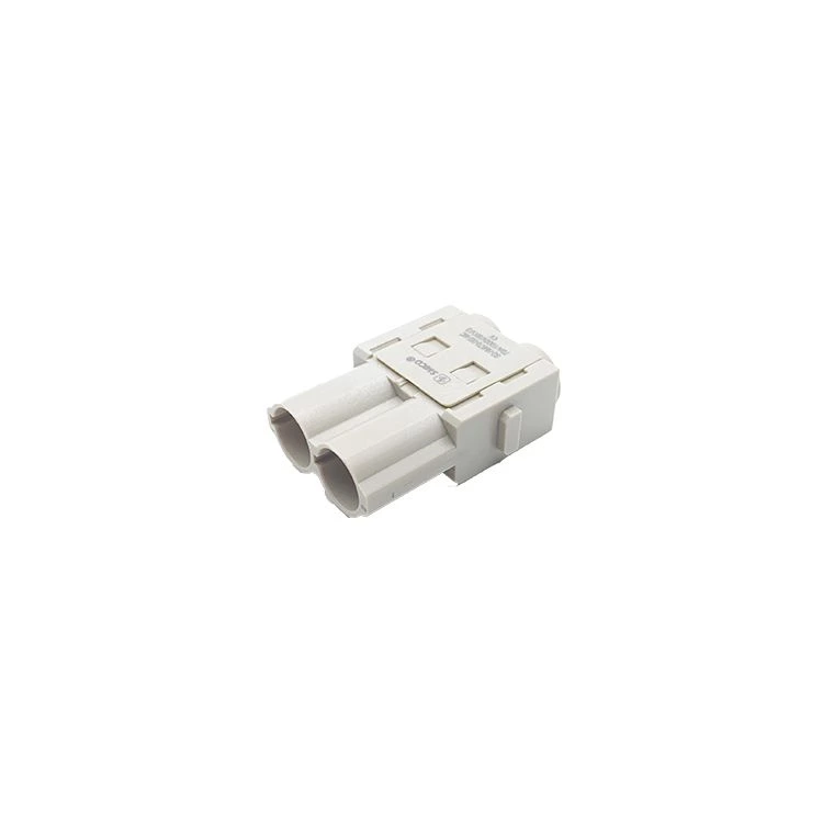 Conectores modulares HDC de 2 pines y 70 A para trabajos pesados, tipo crimpado HMK70-002-MC