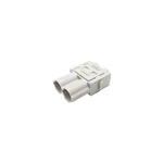 Conectores modulares HDC de 2 pines y 70 A para trabajos pesados, tipo crimpado HMK70-002-MC
