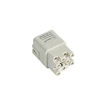 Conectores multipolares de 12 pines, conector DIN resistente al agua con contactos de crimpado de aleación de cobre C