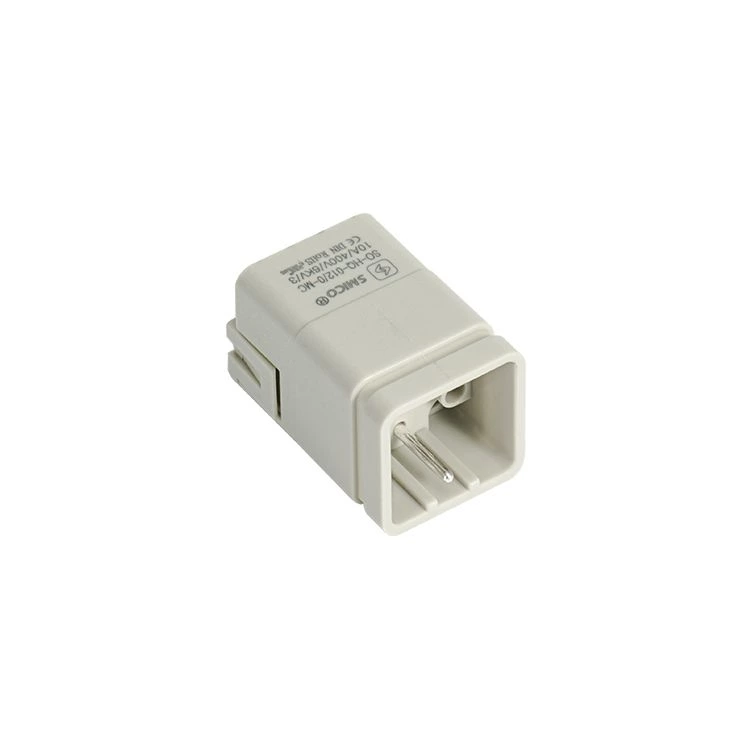 Conector Phoenix de 12 pines para trabajo pesado, contactos de crimpado