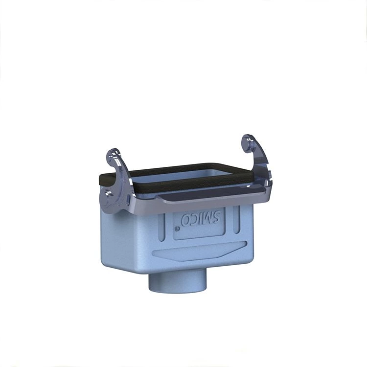 Conector multipolar industrial H10B, cubierta y carcasa