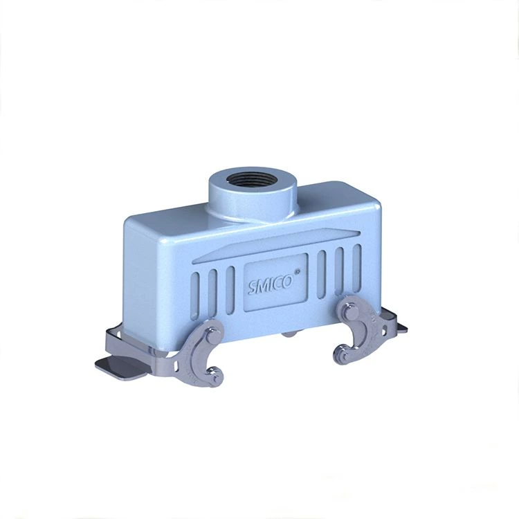 Conector industrial de doble palanca para trabajo pesado, enchufe y toma, conector de alimentación