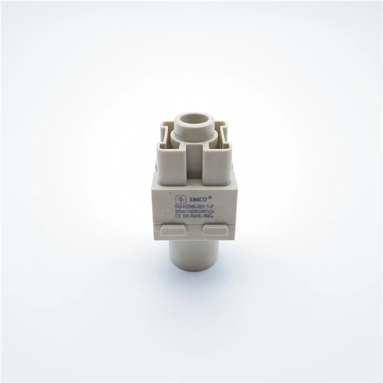 Conector modular rectangular de alta resistencia