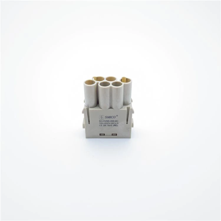 Conectores eléctricos de alta resistencia de 6 pines para módulo HVME