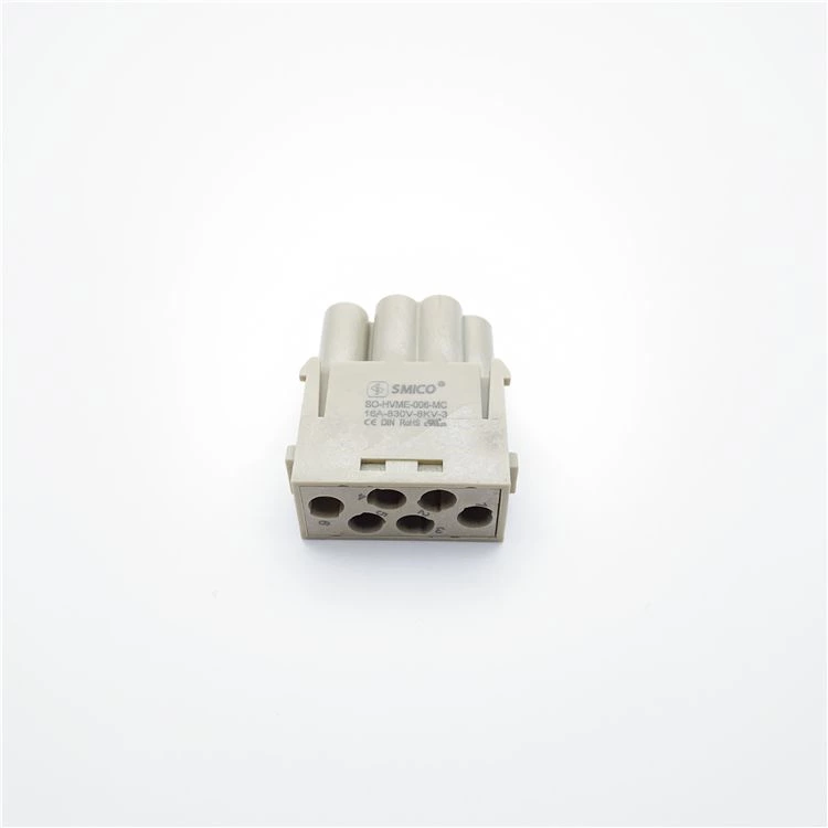 Conectores eléctricos de alta resistencia de 6 pines para módulo HVME