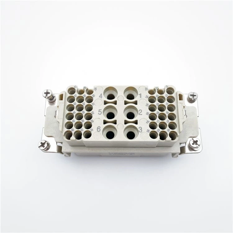 Conector industrial de 6 pines