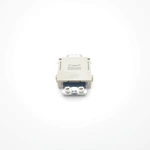 Conector de alta resistencia D-SUB Modular de 9 pines con contactos plateados