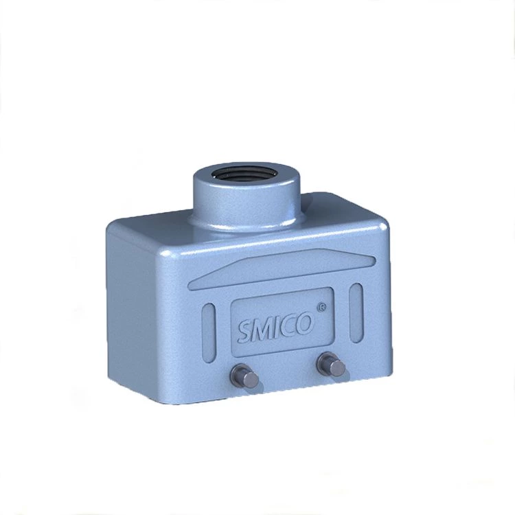 Conector de alta resistencia para capó y carcasa H10B con entrada superior