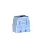 Conector de alta resistencia para capó y carcasa de la serie H10B, entrada lateral y entrada superior