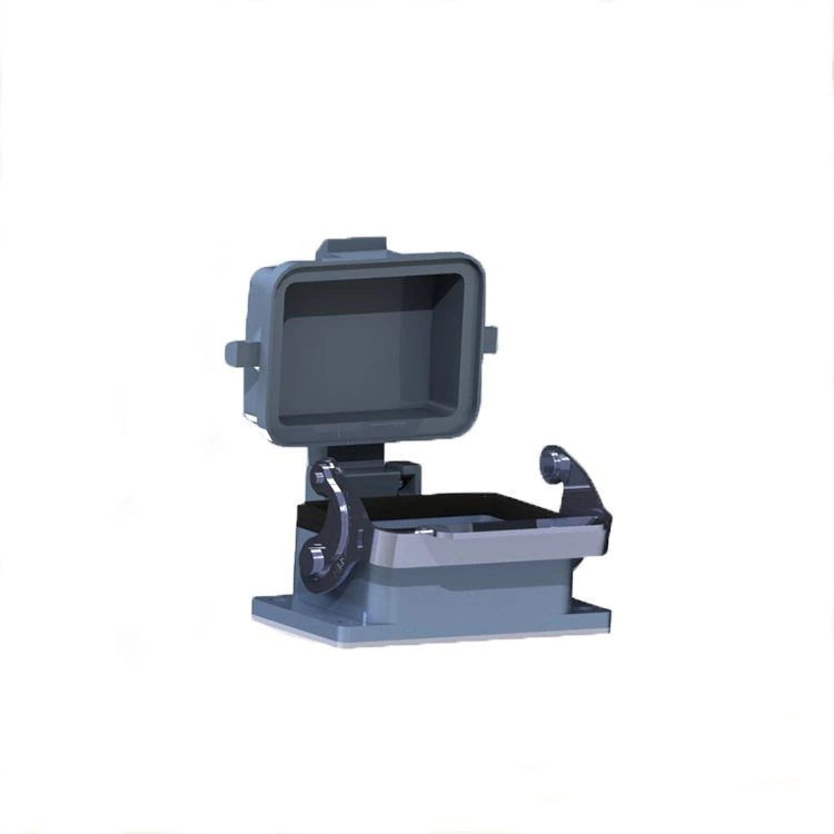 Carcasa con tapa para conector industrial de alta resistencia HDC