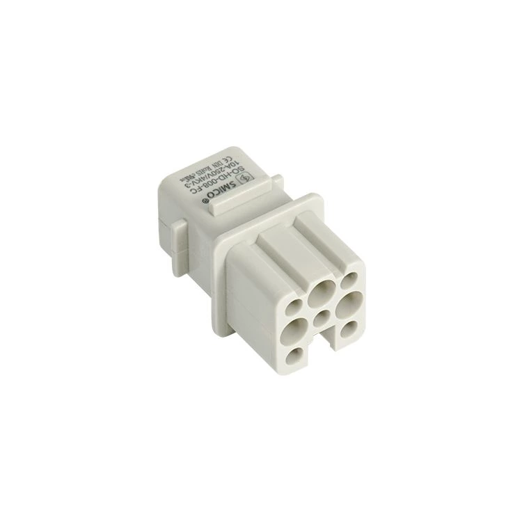 Conector de alta resistencia HD-008-FC de 8 polos