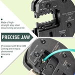 Herramienta de crimpado para conector de alta resistencia Han D