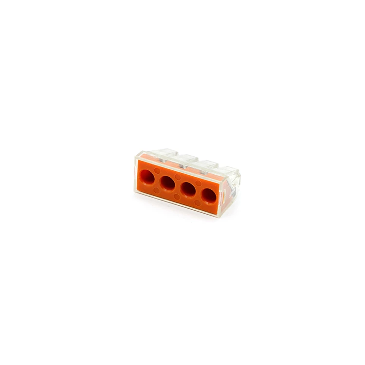 Conector de terminal de cable serie 773, conector rápido 104D, conector de cable de empuje de 4 pines
