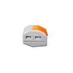 Conector de cable terminal 222-415 Conector compacto Conector de bloque de terminales de 5 palancas 28-12 AWG
