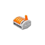 Conector de cable terminal 222-415 Conector compacto Conector de bloque de terminales de 5 palancas 28-12 AWG