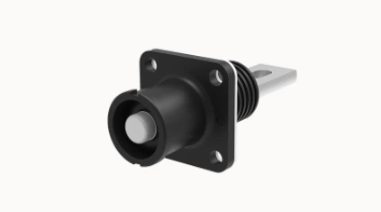 Conector de almacenamiento de energía para vehículos eléctricos con toma de corriente de alta corriente IP67