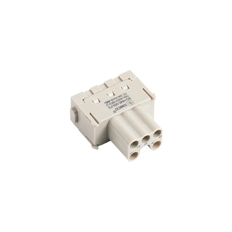 09140052716 HME-005-FS Insertos rectangulares hembra de 16 A para conector de servicio pesado
