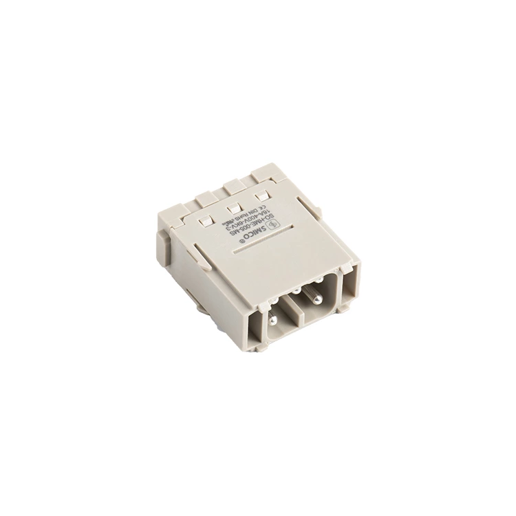 09140052616 HME-005-MS Módulo macho de 5 pines, conector de alta resistencia con abrazadera de jaula