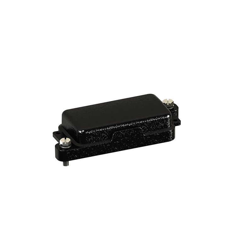 Conector HPR de alta resistencia con cubierta metálica IP68 HP10B/H-MCV-2S para entornos exteriores hostiles 09400105411