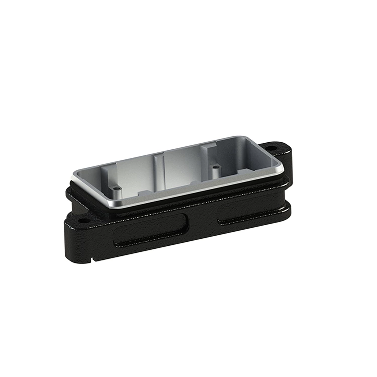 Carcasa de conector resistente HPR IP68 HP10B/H-ST-2H para entornos exteriores hostiles 09400100311