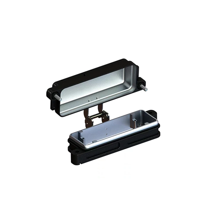 Conector de alta resistencia HPR Carcasa con cubierta metálica resistente al agua IP68 HP24B/H-ST-MCV-2H 09400240317