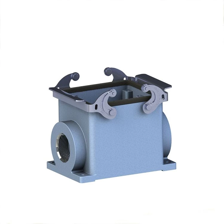 Conector industrial rectangular de alta resistencia con alto rendimiento