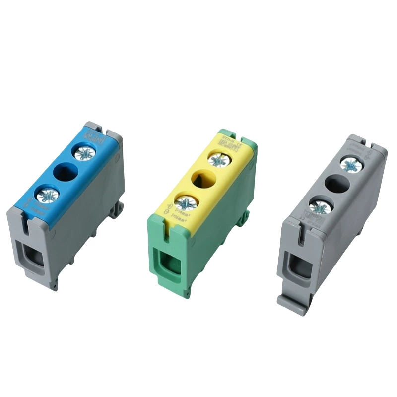 Bloque de terminales de aluminio SOT5-16, conector de terminal eléctrico, serie SOT5 para conector de aluminio de 16 mm²