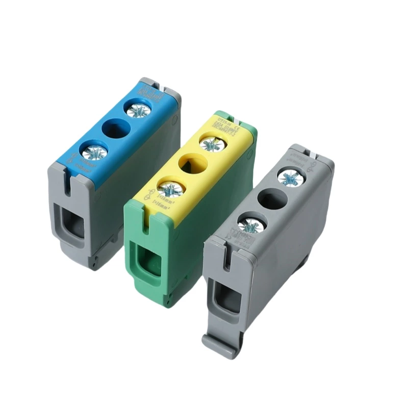 Bloque de terminales de aluminio SOT5-16, conector de terminal eléctrico, serie SOT5 para conector de aluminio de 16 mm²
