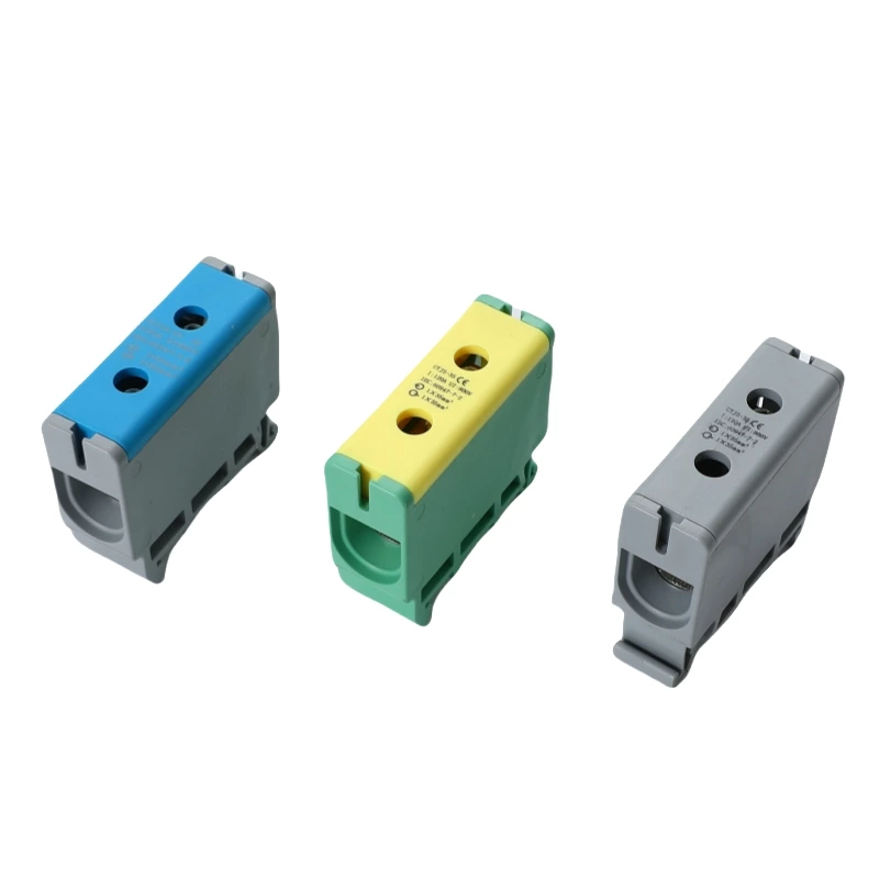 Bloques de terminales de distribución industrial de aluminio SOT5-35, rosca SOT5, serie para conector de aluminio de 35 mm²