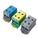 Bloque de terminales de aluminio SOT5-95-2, conector eléctrico, serie SOT5 para conector de aluminio de 2 x 95 mm²