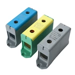 Bloques de terminales de distribución industrial de aluminio con conector de cable, rosca SOT5-240 para conector de Al/Cu de 240 mm²