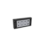 Sistema de entrada de cables IP54 Clase de llama UL94-V0 Autoextinguible Marco desmontable KBL 16/8