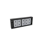 Marco desmontable KBL 24/10 IP54 Clase de llama UL94-V0 Sistema de entrada de cables Autoextinguible
