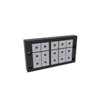 IP54 Clase de llama UL94-V0 Autoextinguible Marco desmontable KBL 24/15-E Sistema de entrada de cables