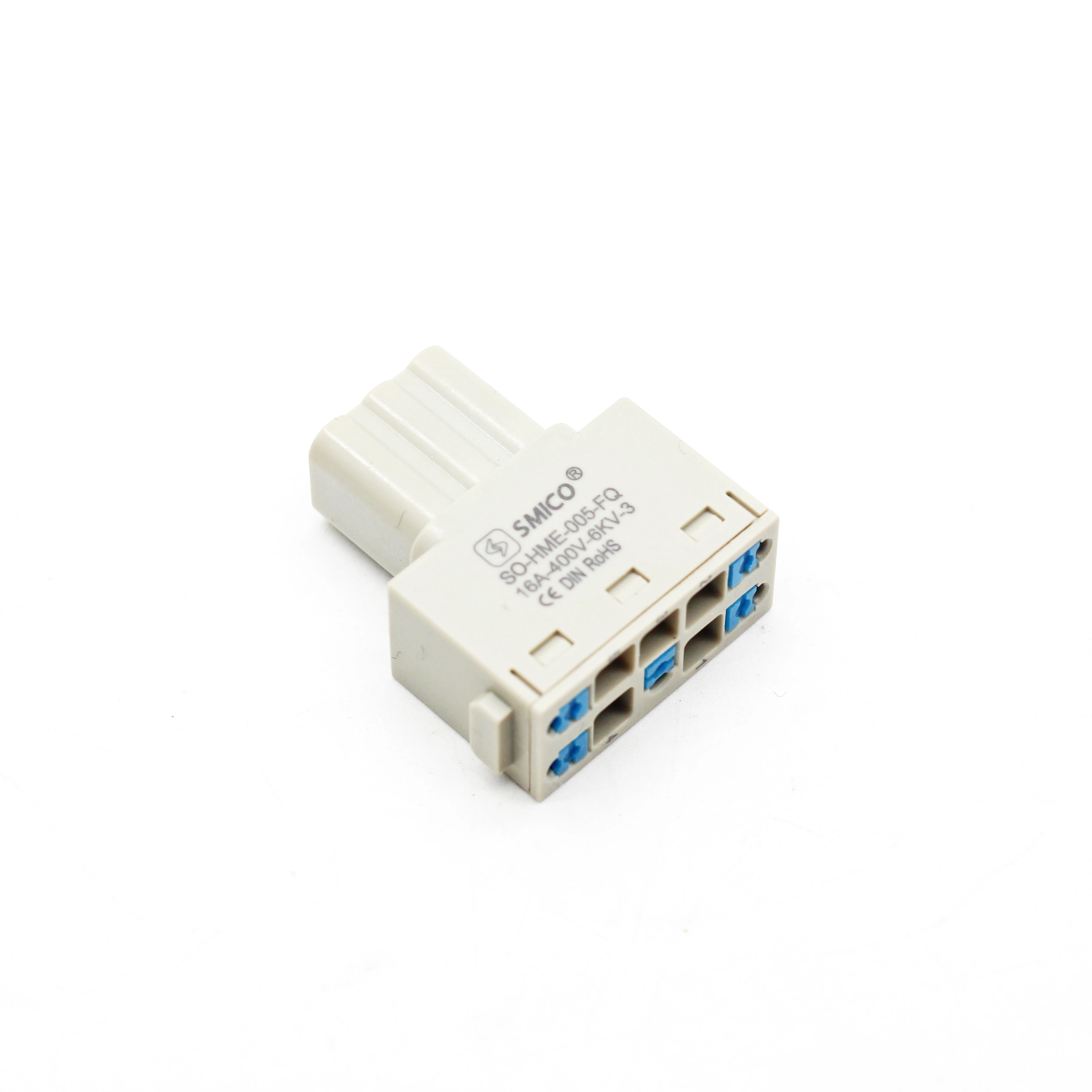09140052716 HME-005-FQ Inserto de conector modular de alta resistencia de 5 pines con bloqueo rápido hembra nuevo tipo