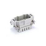 Conector rectangular 16A 500V 09330102602 Terminal de crimpado de inserción macho de 10 pines